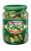 Մարինացված վարունգ 3-6սմ «Գլավպրադուկտ» #