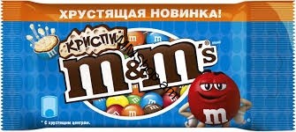 Շոկոլադ M&MS վաֆլե միջուկով 36գ 