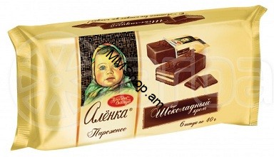 Շոկոլադե բիսկվիտ Ալյոնկա  240գ
