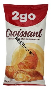 Կռուասան շոկոլադե միջուկով  2go 60գ