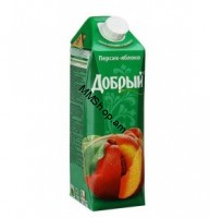 Հյութ  Դեղձի 1լ «Դոբրի» #